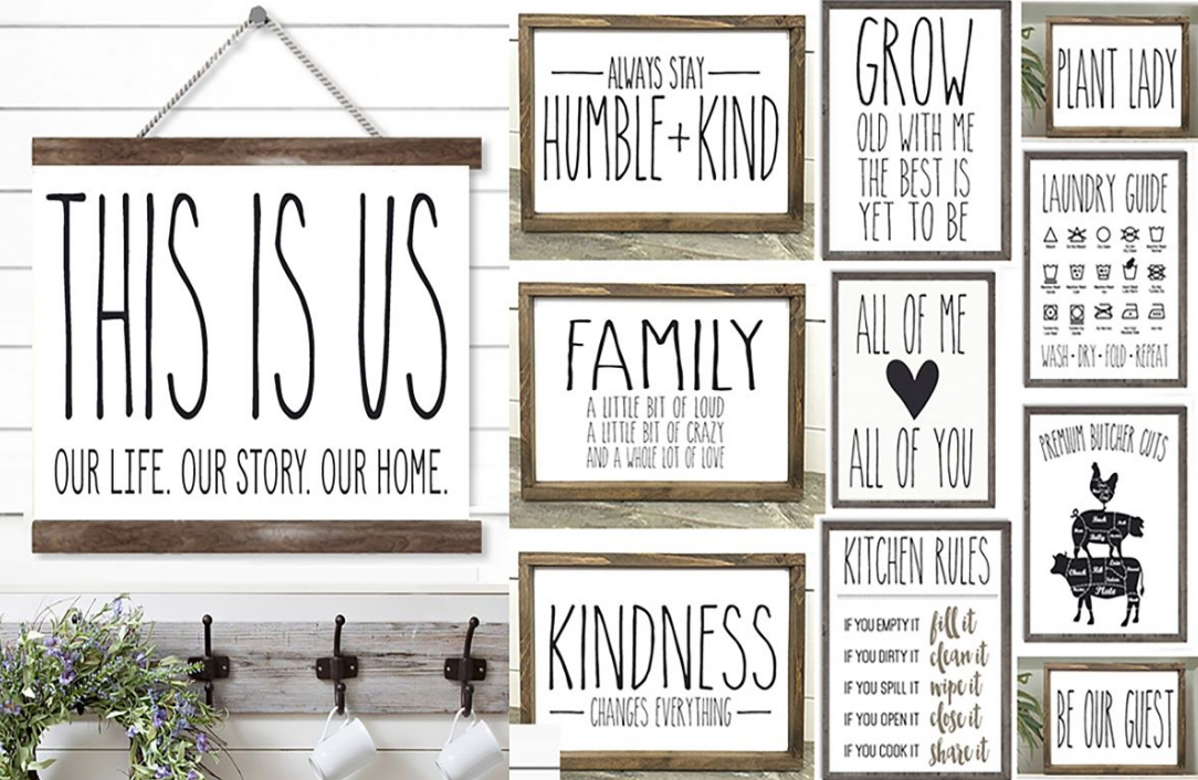 Large Farmhouse Essentials Art – Only $4.77!