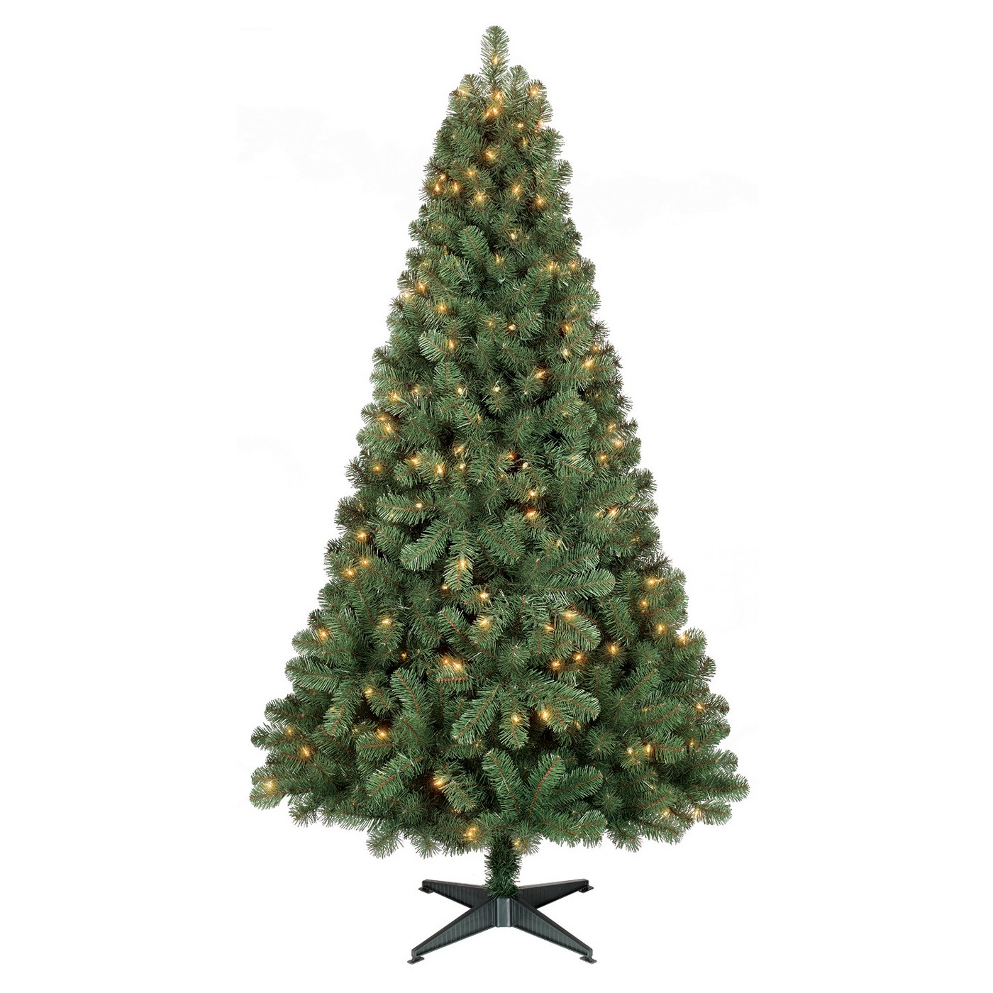6ft Prelit Artificial Christmas Tree Alberta Spruce Clear Lights Only $30 For REDcard Holders!