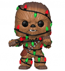 Funko Pop Star Wars: Holiday – Chewie with Lights Collectible Figure $7.93!