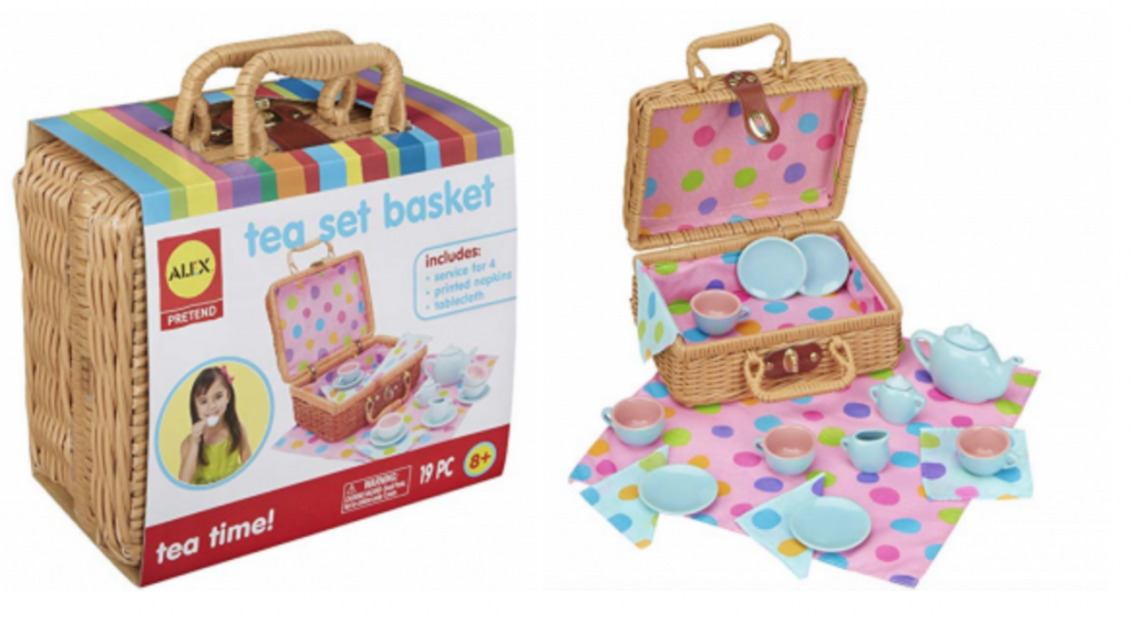ALEX Toys – Pretend & Play, Tea Set Basket $17.99! (Reg. $30.50)