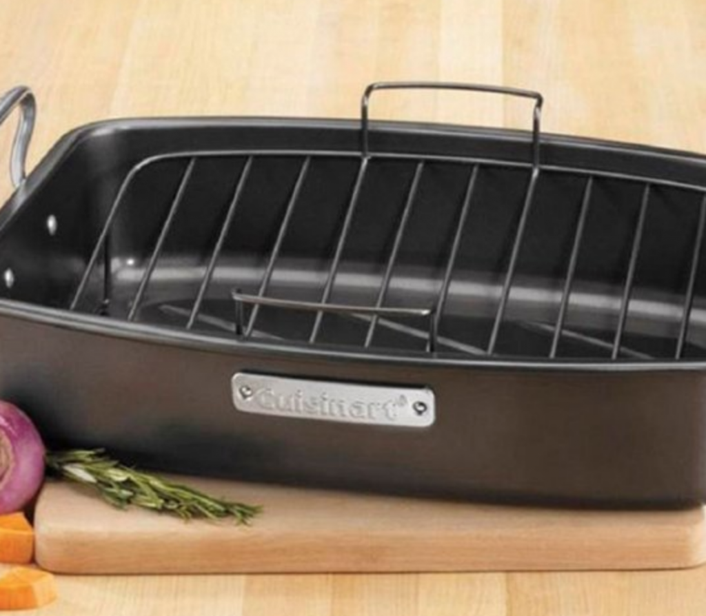 Cuisinart – 17″ x 13″ Roasting Pan $39.99 Today Only! (Reg. $69.99)