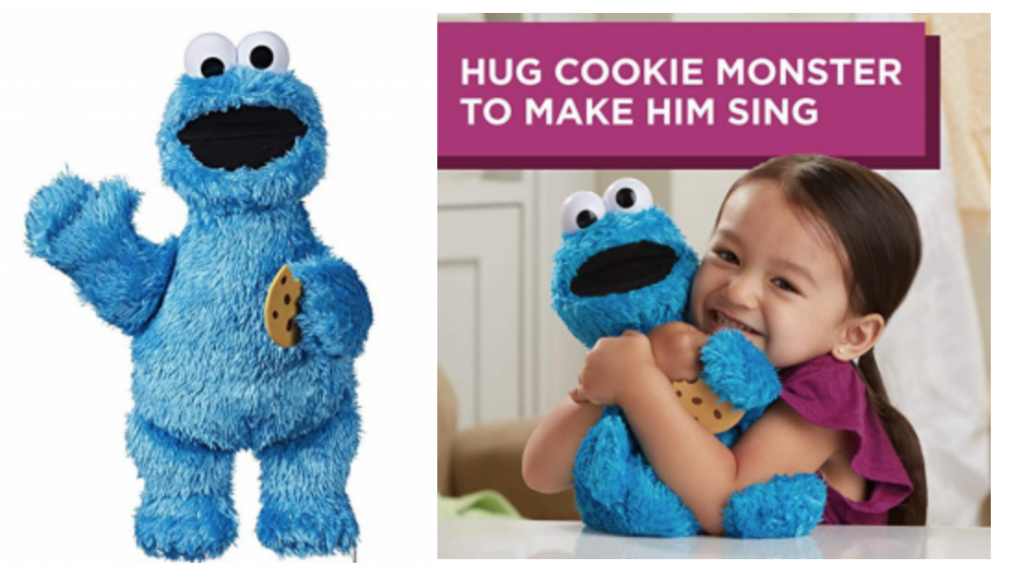 Sesame Street Feed Me Cookie Monster Plush: Interactive Doll $19.99! (Reg. $29.99)