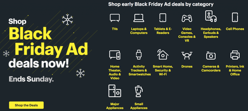 Shop Black Friday Deals At Best Buy Through Sunday!