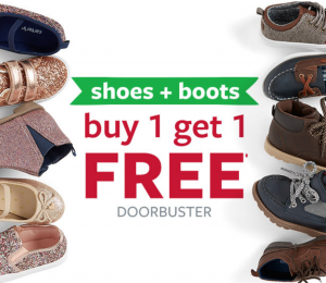 Carters: Buy One Get One FREE Shoes & Boots!