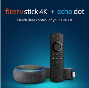 Fire TV Stick 4K bundle with all-new Echo Dot $79.98! (Reg. $99.98)