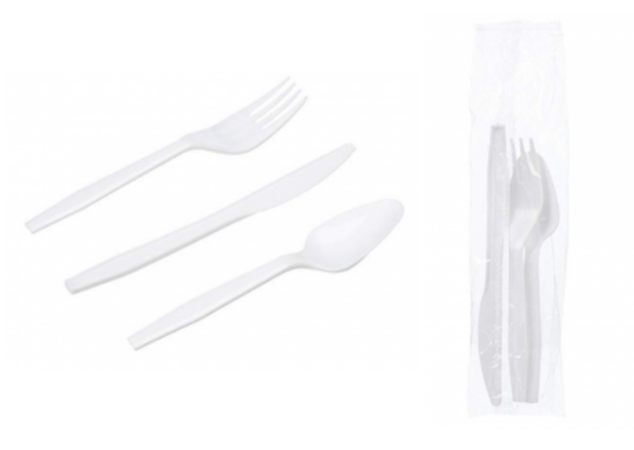 AmazonBasics Light-Weight Plastic Cutlery Kits 500-Piece Set Just $6.98 As Add-On!