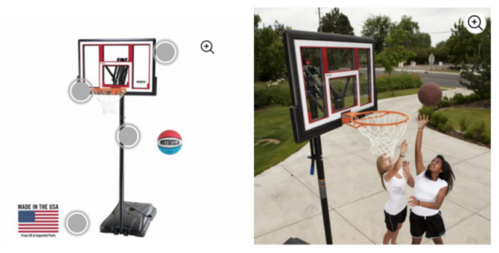 Lifetime Adjustable Portable Basketball Hoop $129.00! BLACK FRIDAY PRICE!