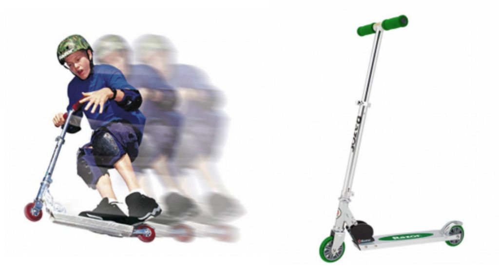 Razor A Kick Scooter Green Or Red Just $18.00! (Reg. $44.99)