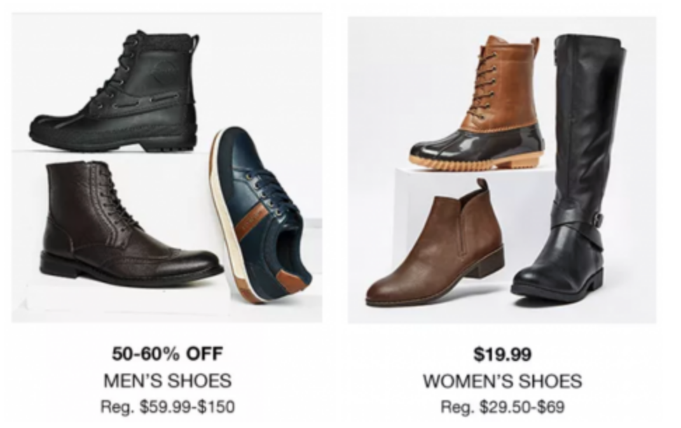 Macy’s Black Friday Preview: Women’s Shoes $19.99! Men’s Shoes 50-60% Off!