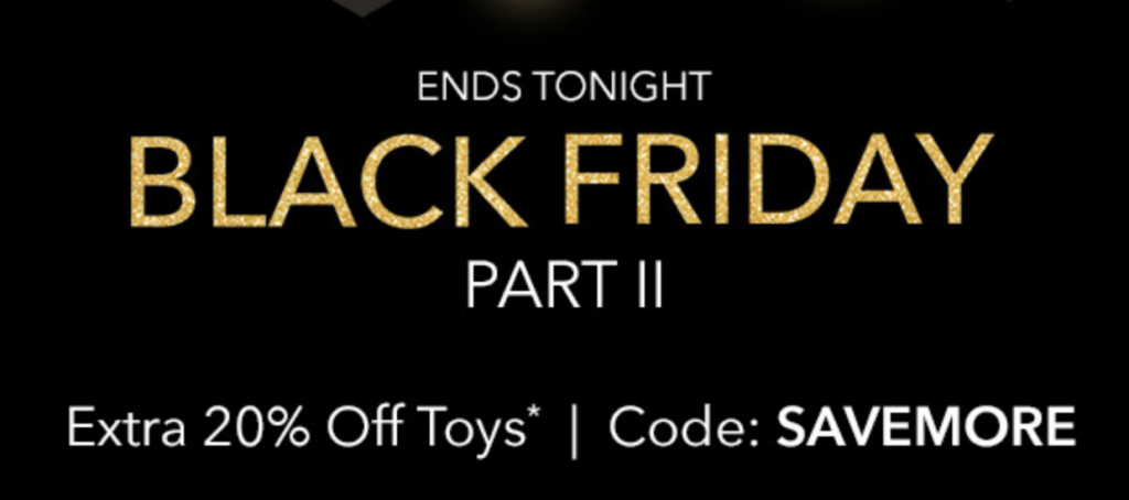 Shop Disney Black Friday Part III: 20% Off Toys Today Only!