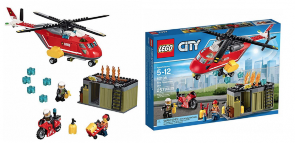 LEGO City Fire Response Unit $27.99! (Reg. $39.99)