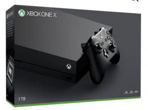BLACK FRIDAY PRICE! Microsoft Xbox One X 1TB Console $399.99! (Reg. $499.99)