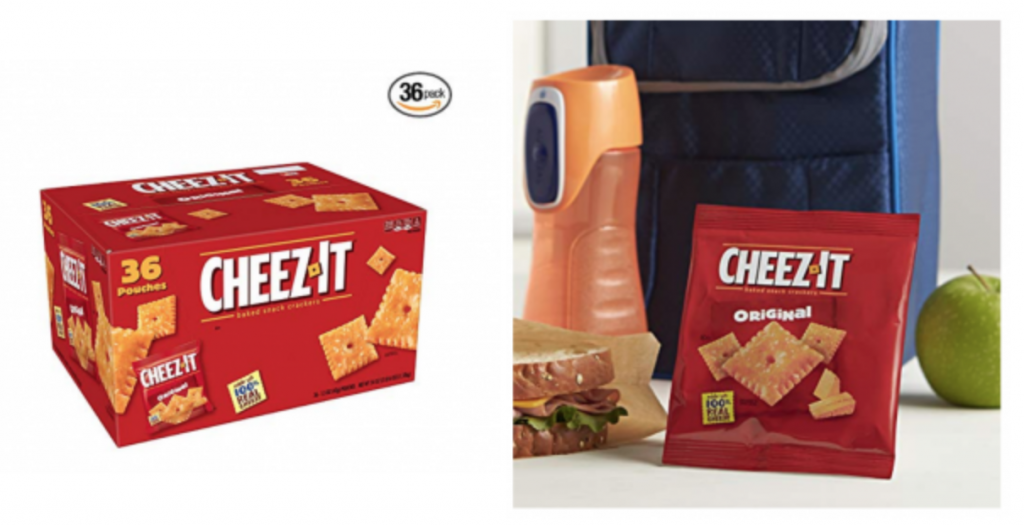 Cheez-It Baked Snack Cheese Crackers 36-Count $6.32 Shipped!