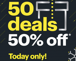 Best Buy: 50 Deals 50% Off Today Only! Plus, Black Friday Doorbusters Still Available!