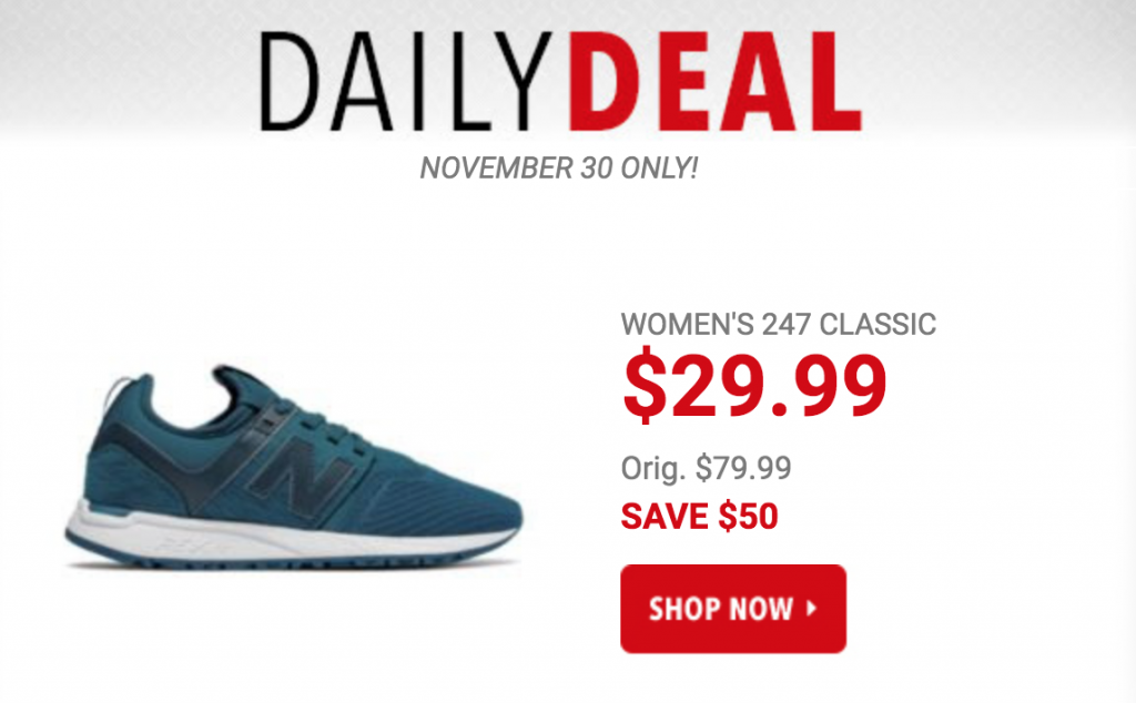 New Balance Women’s 247 Classic Sneakers Just $29.99 Today Only!