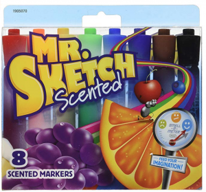 Mr. Sketch Scented Markers Assorted Colors 8-Pack $3.89 As Add-On Item!