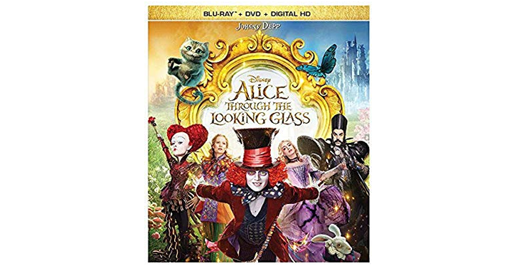 Alice Through the Looking Glass – Blu-ray, DVD, Digital Copy – Just $5.08!