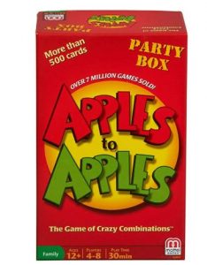 Mattel Games Apples to Apples Party Box $10