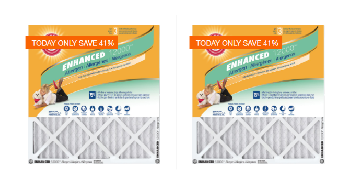 Select Arm & Hammer 4-Pack Air Filters Only $19.99 Shipped! (Reg. $34)