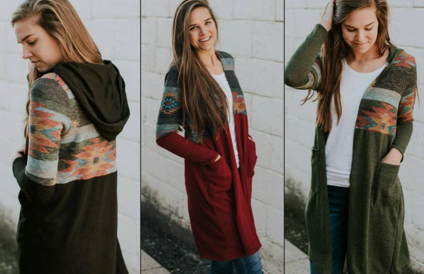 Aztec Duster Cardigan – Only $29.99 Shipped!