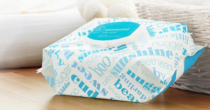 Prime Exclusive: Amazon Elements Baby Wipes, Fresh Scent 720 Count Just $12.82 Shipped!