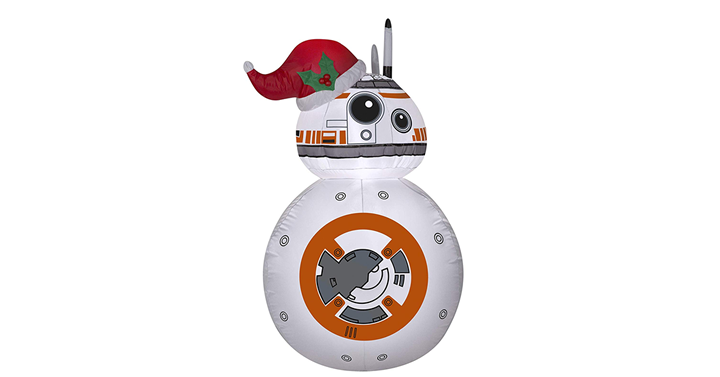 Airblown Inflatable BB-8 w/Santa Hat Star Wars – Just $27.99!