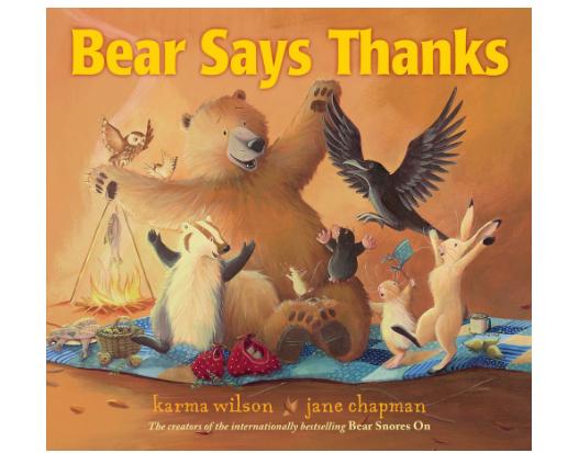 Bear Says Thanks (The Bear Books) Hardcover Book – Only $10.43!