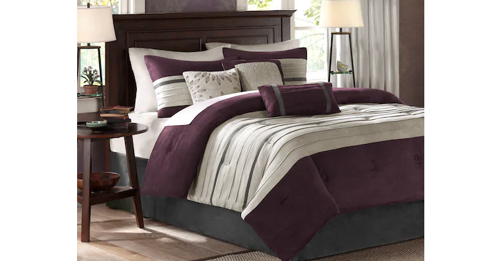 Kohl’s Cyber Sale! 1-Day Cyber Deal! Madison Park Teagan 7-pc. Comforter Set – Just $55.99!