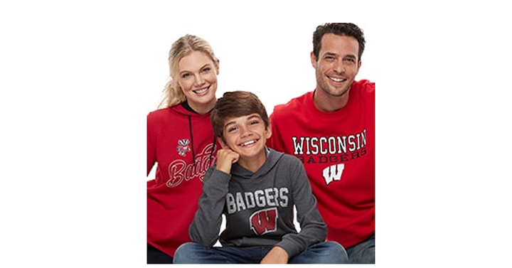 HOT! Kohl’s Early Black Friday! Today Only! 20% off Code! $15 Kohl’s Cash! FUN NCAA Fleece Tops for the Family – $15.99 or less!
