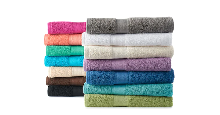 Kohl’s Black Friday Sale! The Big One Solid Bath Towel – Just $2.28!
