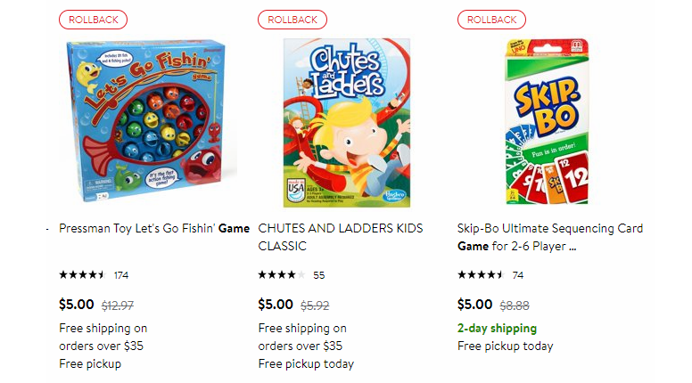 Tons of Games Only $5.00 at Walmart!