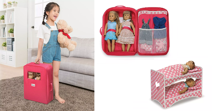 Jane: Double Doll Travel Case with Bed Only $29.99 Shipped!