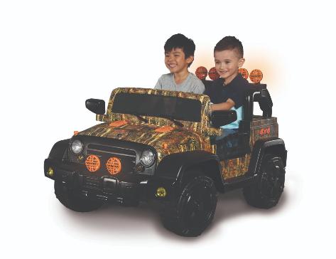 Camo 4×4 Ride On Toy, 12 Volt – Only $99 Shipped!