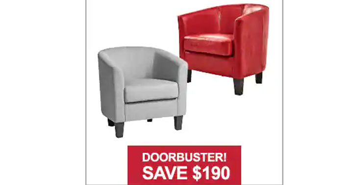 A&I Tub Chair – Just $79.99! Shopko Black Friday Deals!