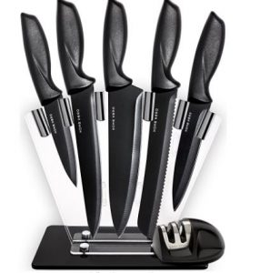 Chef Knife Set Knives Set – Kitchen Knives Knife Set with Stand $19.99