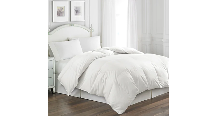 Kohl’s Cyber Sale! 1-Day Cyber Deal! Hotel Suite White Goose Feather & Down Comforter – Just $43.99