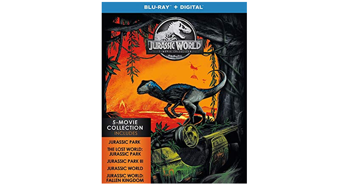 Jurassic World: 5-Movie Collection – Just $27.99!