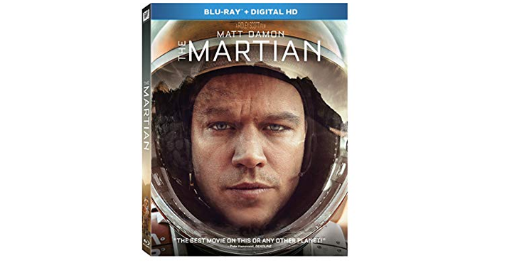 The Martian Blu-ray and Digital HD – Just $6.87!