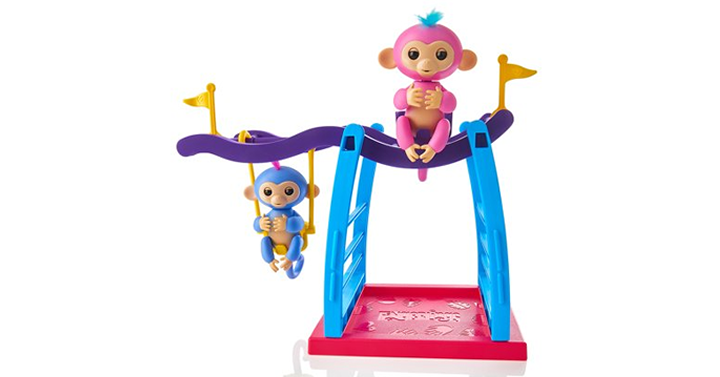 Fingerlings 2 Monkey Play Set – Monkey Bar/Swing + 2 Monkeys – Just $10.97!