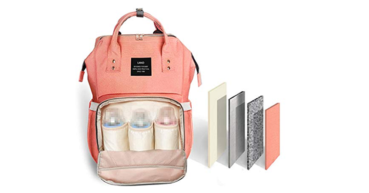 HaloVa Diaper Bag Multi-Function Waterproof Travel Backpack – Just $24.99!