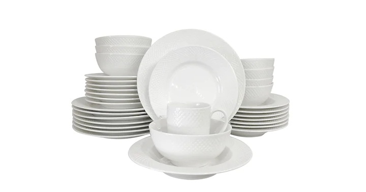 Kohl’s 30% Off! Earn Kohl’s Cash! Stack Codes! FREE Shipping! Food Network 40-pc. Dinnerware Set – Just $34.99! Plus earn $10 Kohl’s Cash!
