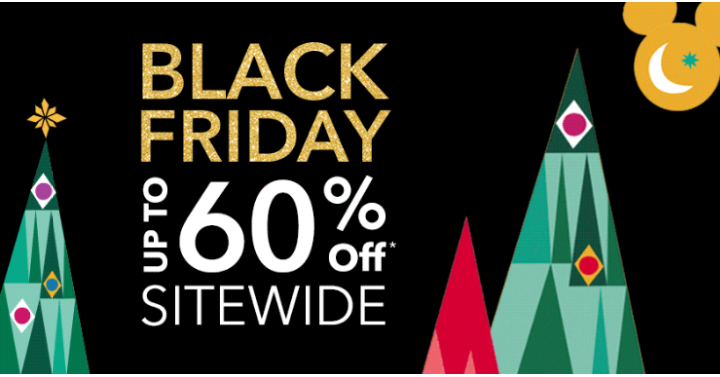 Shop Disney: Save up to 60% off Site Wide! Black Friday Sale!