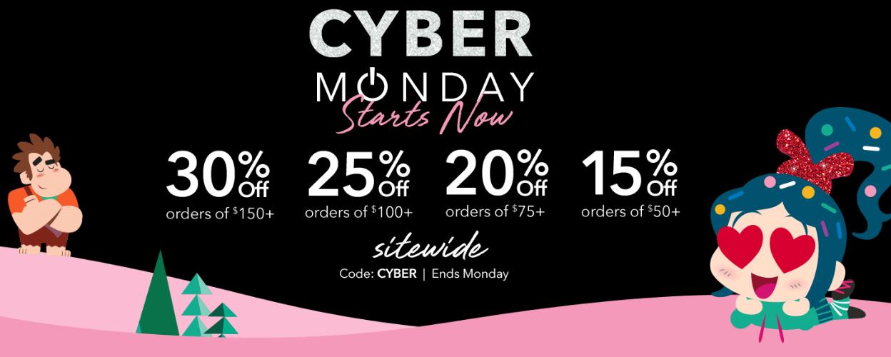 Cyber Monday Sale is LIVE at shopDisney!