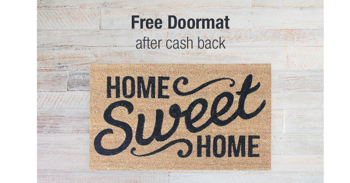 Last Day for This Awesome Freebie! Get a FREE Doormat from TopCashBack!