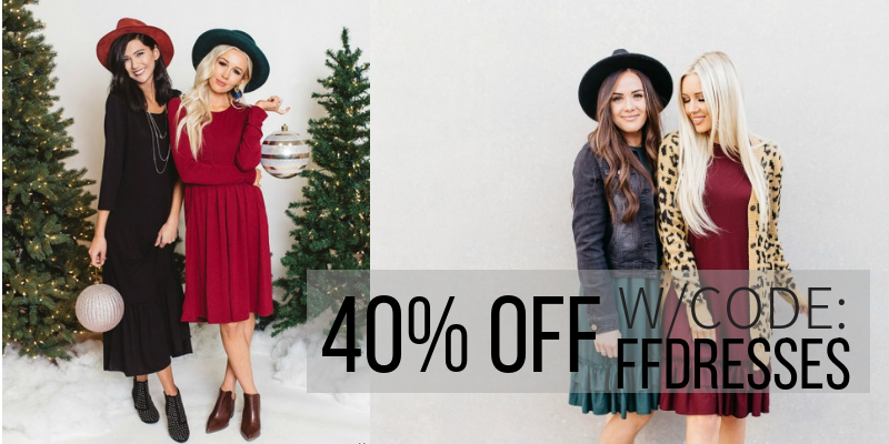 Still Available at Cents of Style! Fun Holiday Dresses – 40% off! Plus FREE shipping!