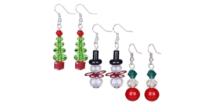 Dangle Holiday Earrings (3 Pack) Only $5.49 Shipped!