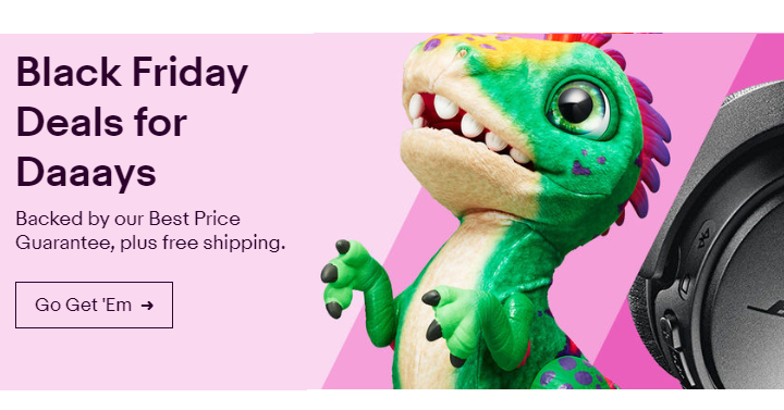 eBay Black Friday Deals are LIVE + FREE Shipping!