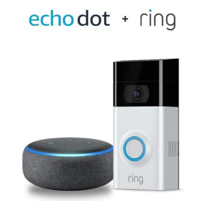 Ring Video Doorbell 2 with Echo Dot (3rd Gen) – Only $139 Shipped! BLACK FRIDAY PRICE!