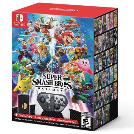 Pre-Order Super Smash Bros Ultimate Special Edition for Nintendo Switch For $139.99 Shipped!