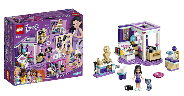 LEGO Friends Emma’s Deluxe Bedroom Building Kit Only $9.99!